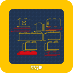 lego&reg; serious play&nbsp;⠕&nbsp; duck LSP version paws filled